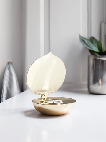 Shell votive - brass - Design House Stockholm