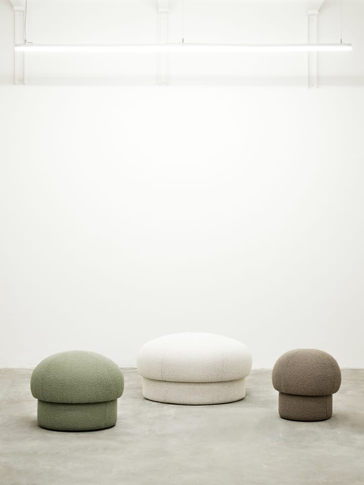 Uno pouf Ø50 cm - 褐色 - Design House Stockholm