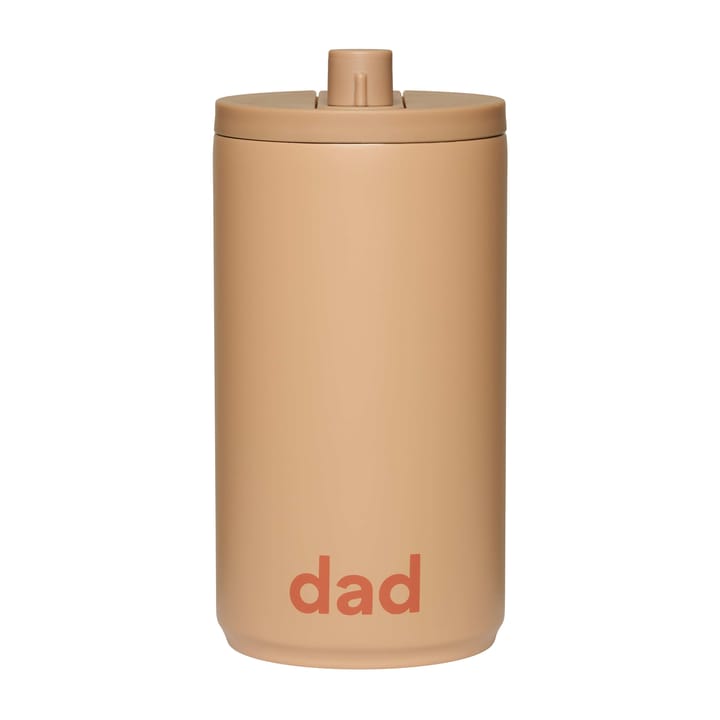 Design Letters 旅行杯 35 cl - Dad-beige - Design Letters