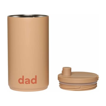 Design Letters 旅行杯 35 cl - Dad-beige - Design Letters