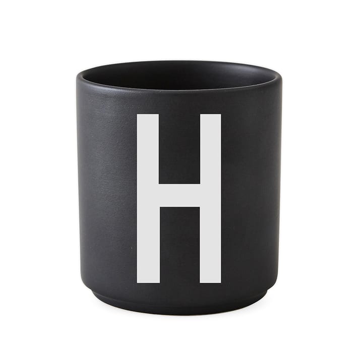 Design Letters 杯子 black - H - Design Letters