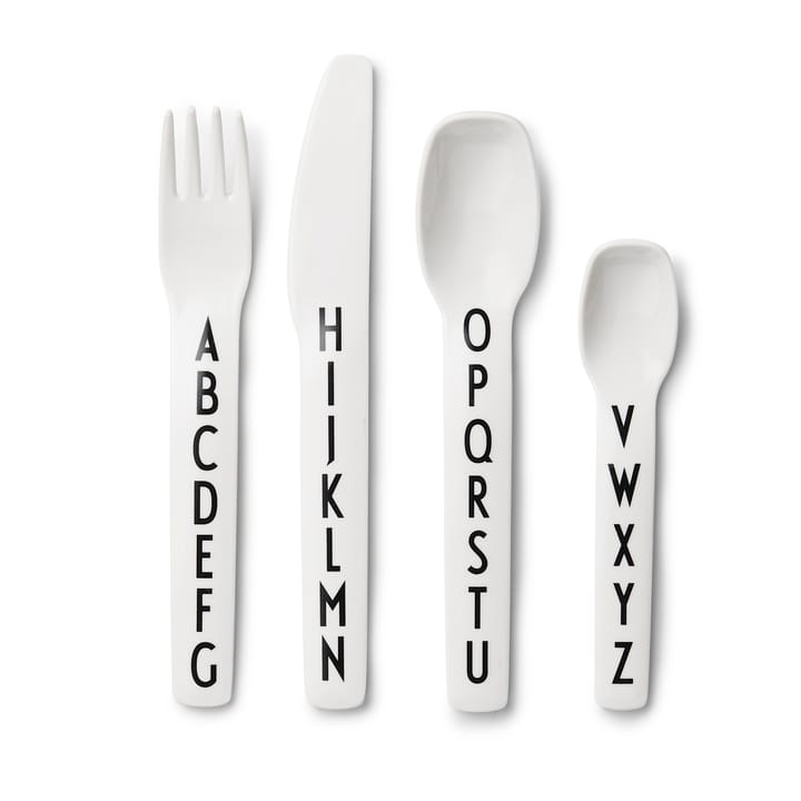 Design Letters children's 餐具 cutlery melamine - 4 pieces - Design Letters