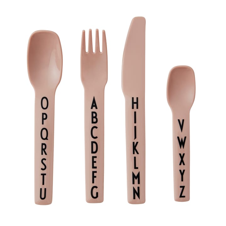 Design Letters children's 餐具 cutlery melamine - Nude - Design Letters