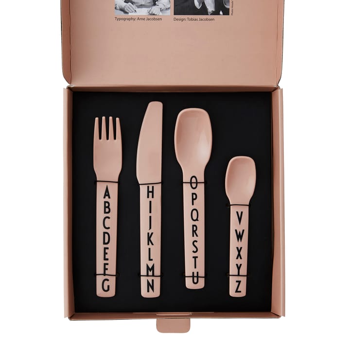 Design Letters children's 餐具 cutlery melamine - Nude - Design Letters