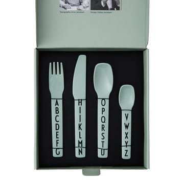 Design Letters children's 餐具 cutlery melamine - 绿色 - Design Letters