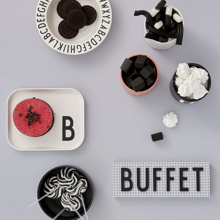 Design Letters children's dinnerware set, B Design Letters