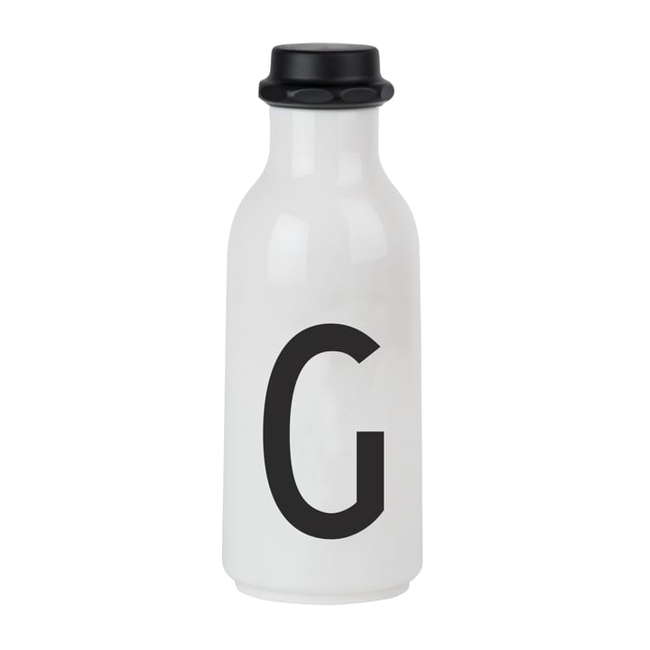 Design Letters drinking bottle, G Design Letters