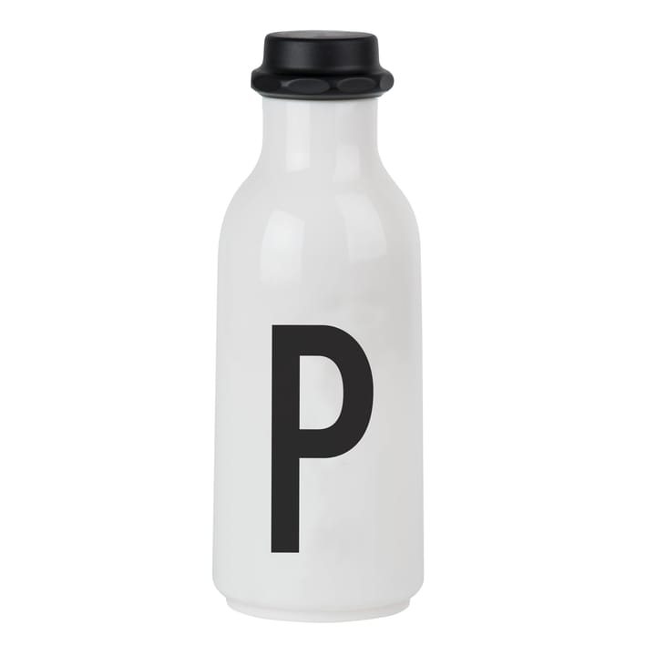 Design Letters drinking bottle, P Design Letters