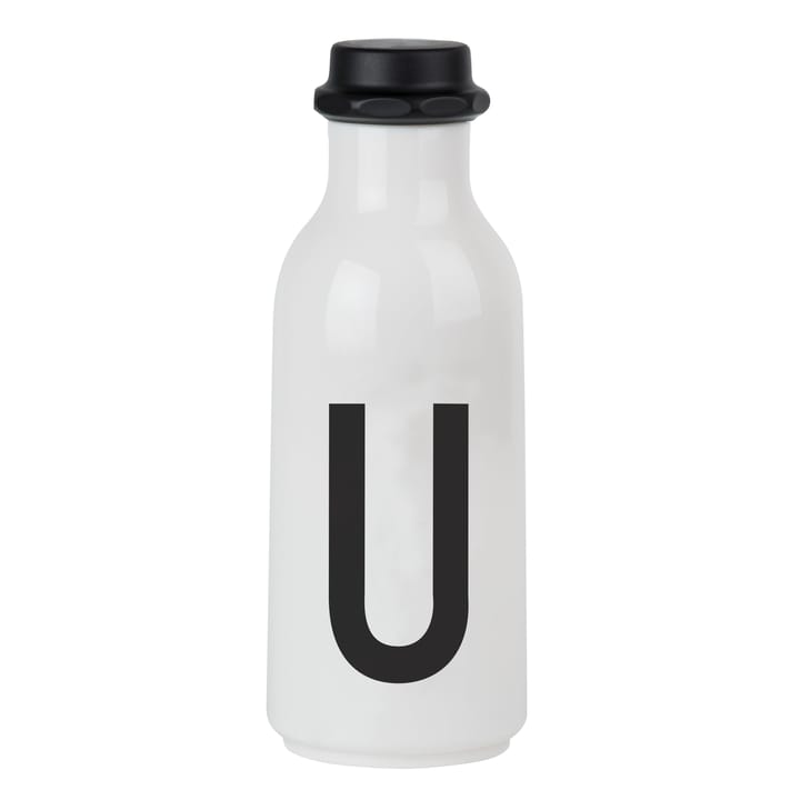 Design Letters drinking bottle, U Design Letters