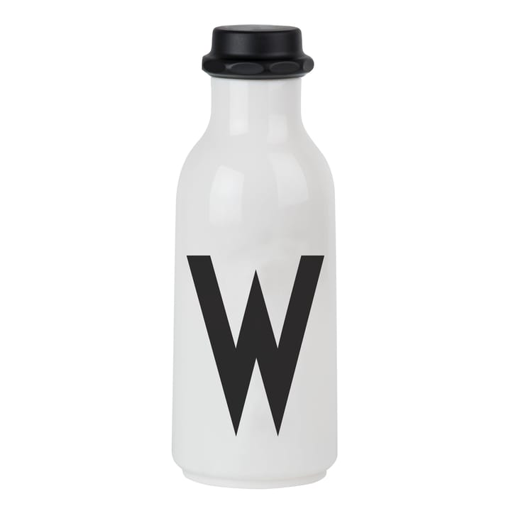 Design Letters drinking bottle, W Design Letters