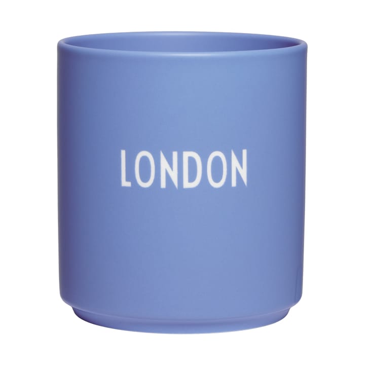 Design Letters favorite 杯子 International 25 cl - London-蓝色 - Design Letters