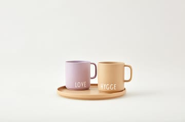 Design Letters favourit 盘子 Ø22 cm - Hygge-米色 - Design Letters