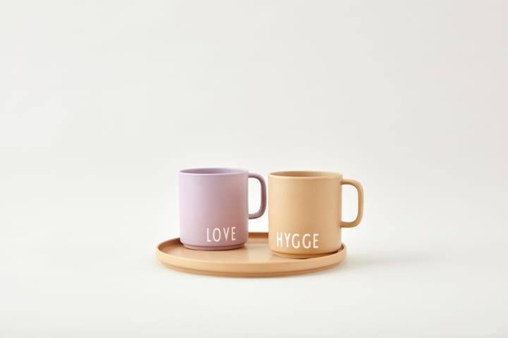 Design Letters favourit 盘子 Ø22 cm - Hygge-米色 - Design Letters