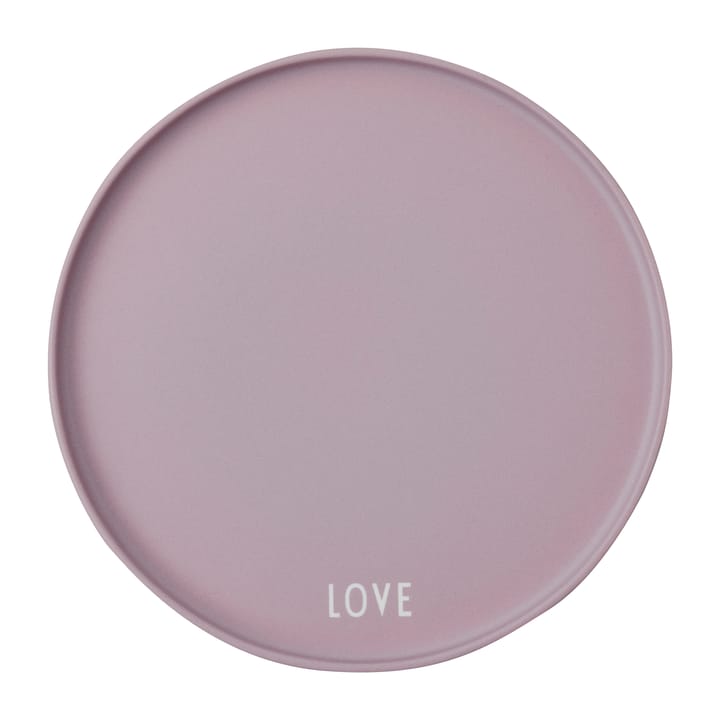 Design Letters favourit 盘子 Ø22 cm - Love-lavender - Design Letters