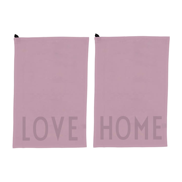 Design Letters 厨房巾  favourite 2 pieces - Love-home-lavender - Design Letters