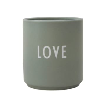 Design Letters favourite 杯子 25 cl - Dad/Love-green - Design Letters