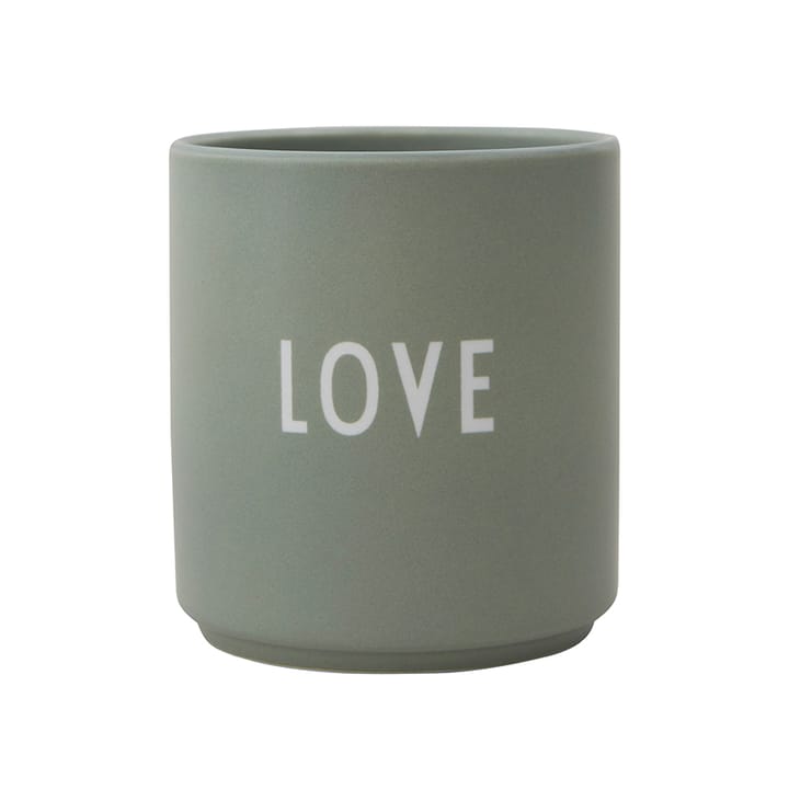 Design Letters favourite 杯子 25 cl, Dad/Love-green Design Letters