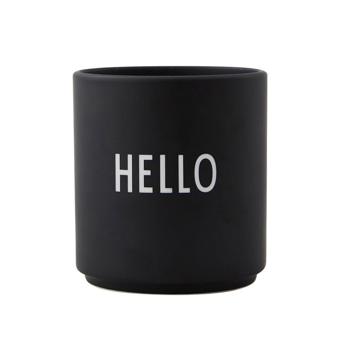 Design Letters favourite 杯子 25 cl - Hello-black - Design Letters