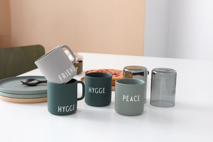 Design Letters favourite 杯子 25 cl - Hygge-dark 绿色 - Design Letters