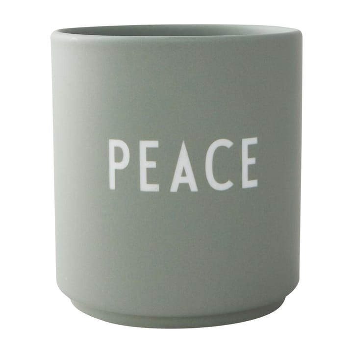 Design Letters favourite 杯子 25 cl, Peace-green Design Letters