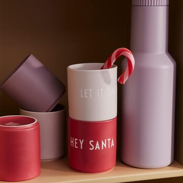 Design Letters favourite 杯子 25 cl - Santa-faded 玫瑰色 - Design Letters