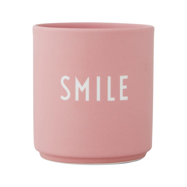 Design Letters favourite 杯子 25 cl - Smile-old rose - Design Letters