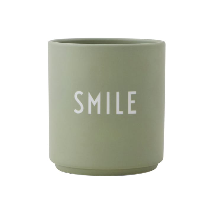 Design Letters favourite 杯子 25 cl - smile (绿色) - Design Letters