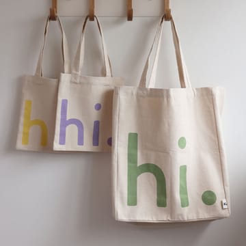 Design Letters hi. bag - 绿色-粉色 - Design Letters