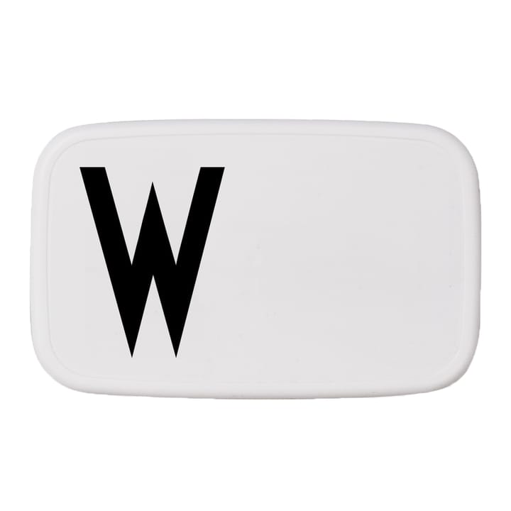 Design Letters lunch box - W - Design Letters