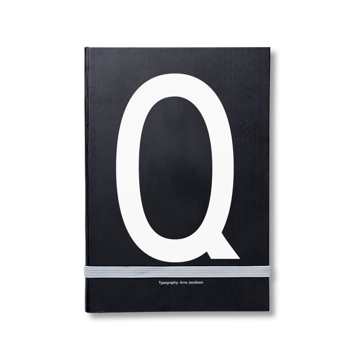 Design Letters personal notebook, Q Design Letters