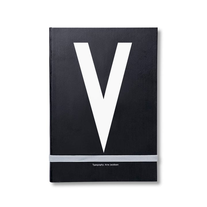 Design Letters personal notebook, V Design Letters