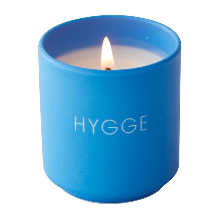 Design Letters scented candle Ø5.5 cm - Hygge-cobalt 蓝色 - Design Letters