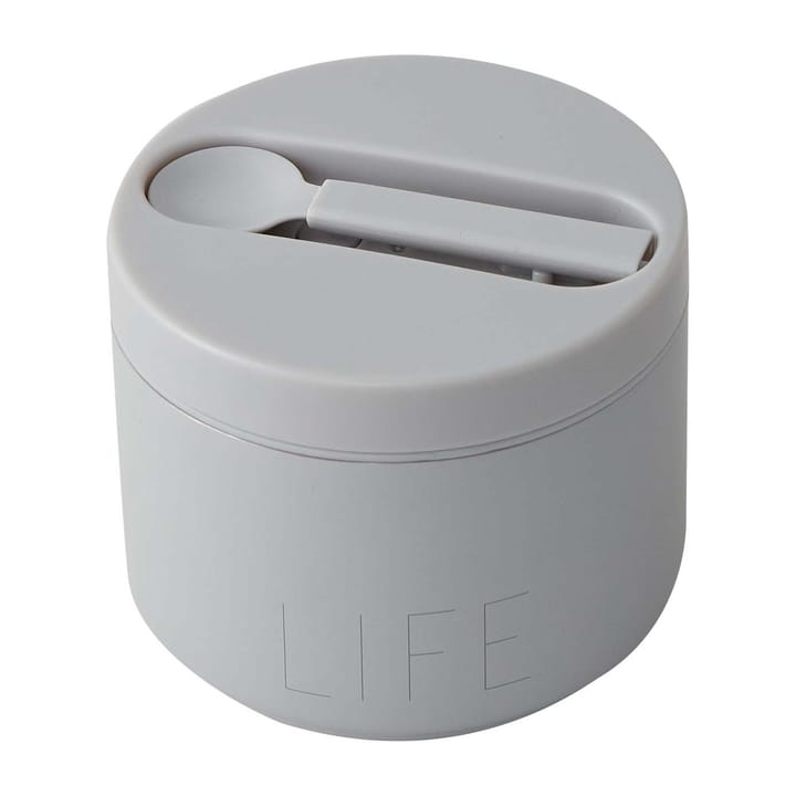 Design Letters thermos-box 小 - Life-灰色 - Design Letters