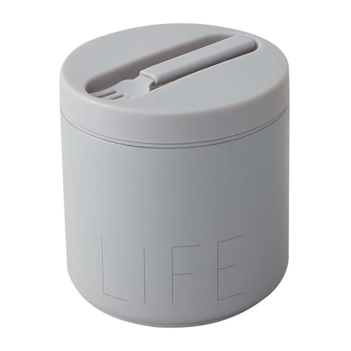 Design Letters thermos-box 大 - Life-灰色 - Design Letters