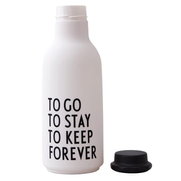 TO GO drinking bottle Special Edition - 白色 - Design Letters