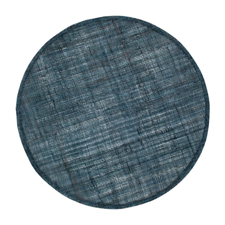 Dixie linen 餐垫  round - dark 蓝色 - Dixie