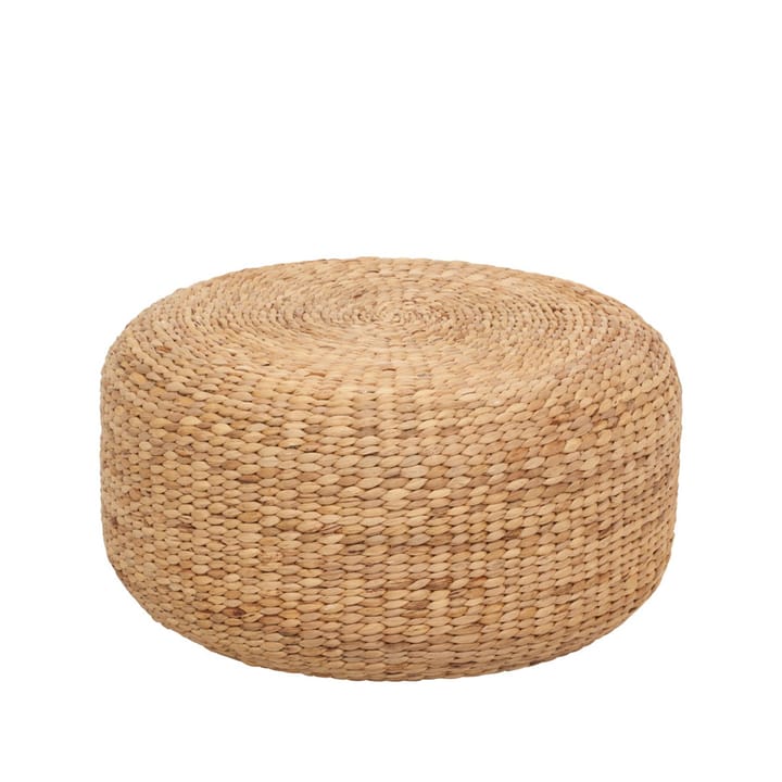 Lily pouf Ø59 cm, Natural, water hyacinth, round Dixie