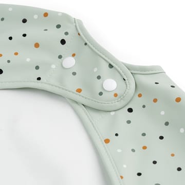 Happy Dots bib with sleeves - 绿色 - Done by deer