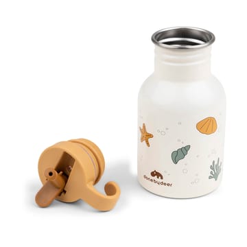 Sea friends stainless steel bottle 35 cl - 米色 - Done by deer