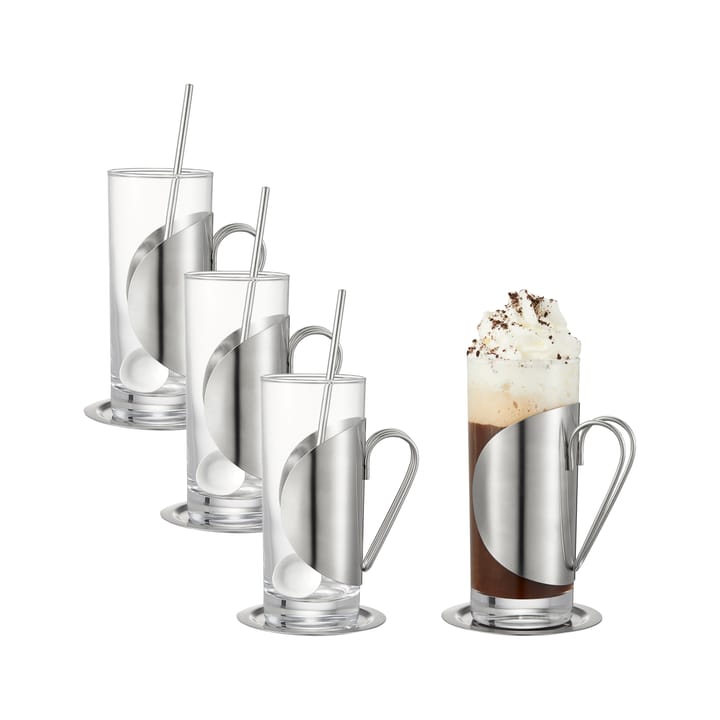 Darry irish coffee set - Glass-不锈钢 - Dorre