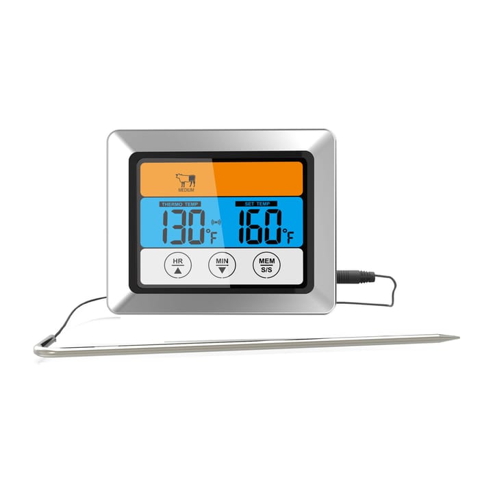 Grad steak thermometer digital with cable - 银色 - Dorre