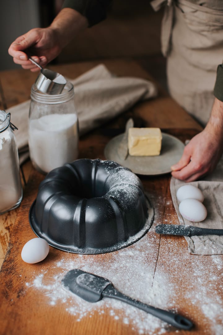 Karabo Bundt cake tin 25.5 cm - 灰色-黑色 - Dorre