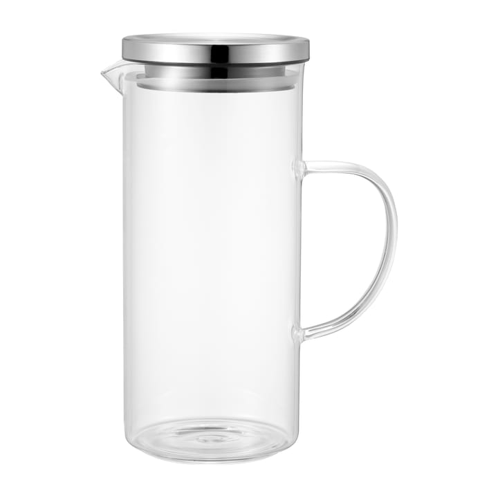Kay jug 1.3 L - Glass-不锈钢 - Dorre