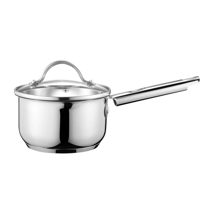 Kosmo saucepan with glass lid 18 cm - 不锈钢 - Dorre