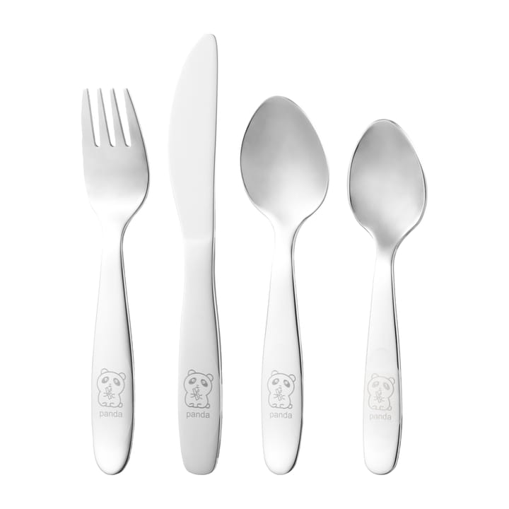 Panda children's 餐具 cutlery - 4 pieces - Dorre