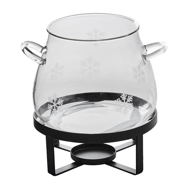 Snow star mulled wine warmer 1.2 L, Glass Dorre