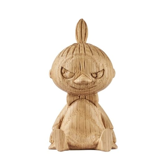 姆明 wooden 装饰 Little My 8 cm - 自然木色 - Dsignhouse x Moomin