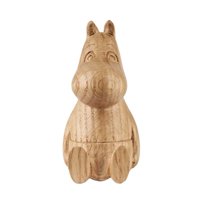 姆明 Wooden 装饰 Moominmamma 10 cm - 自然木色 - Dsignhouse x Moomin