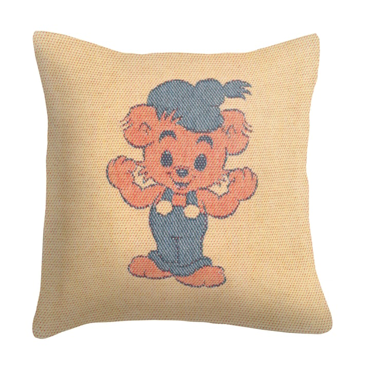 Bamse 靠枕套 40x40 cm - 黄色 - Ekelund Linneväveri