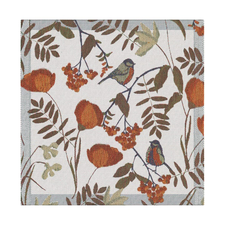 Fåglabäck 餐巾纸 35x35 cm - 褐色-橙色 - Ekelund Linneväveri